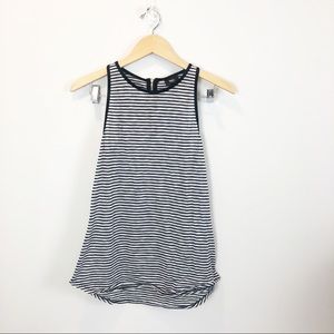 Mossimo Racer Back Striped Tissue Tank